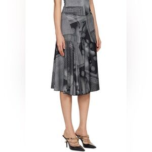 MIAOU Black & White Mila Midi Skirt - New with Tag!